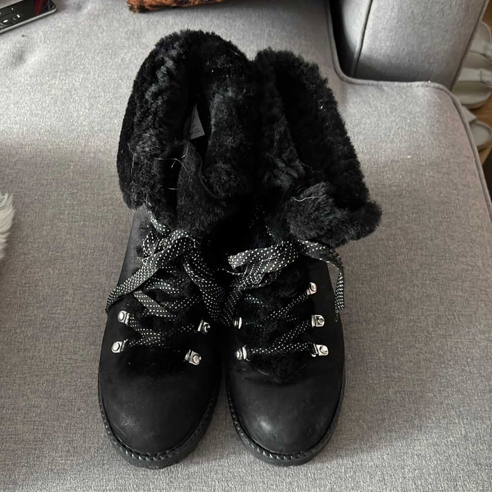 J crew black Nordic boots - size 8.5
